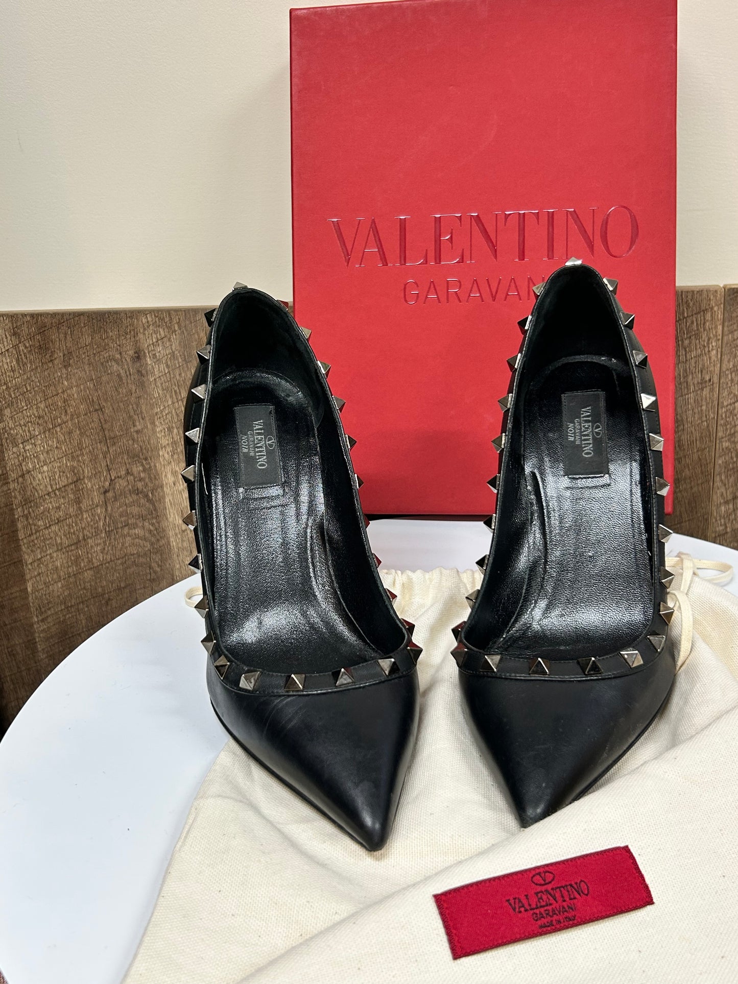 VALENTINO Rockstud Black Size 40/7