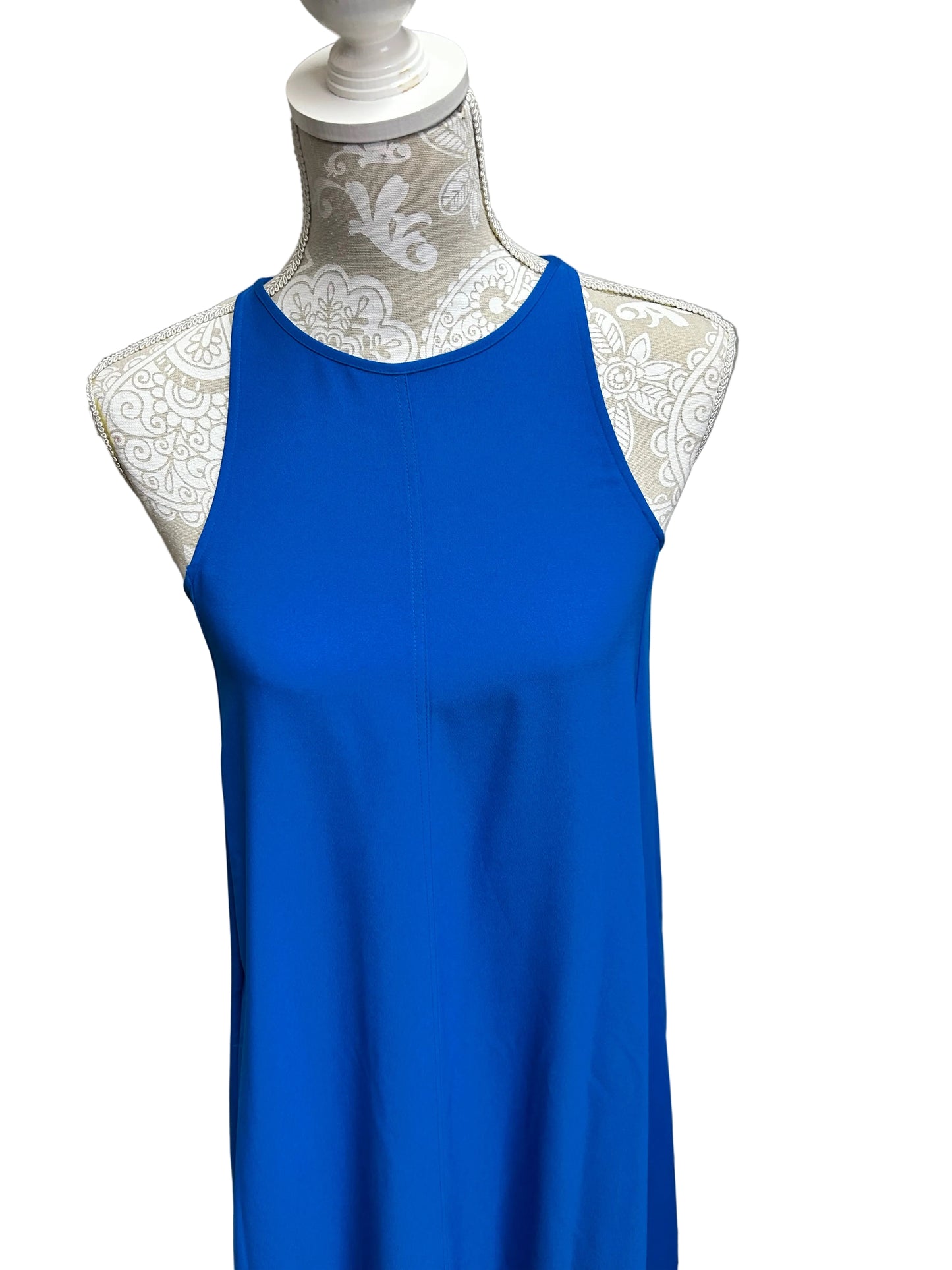 ME+EM BNWT Summer Maxi Dress Size 4 Oversized Cobalt Blue