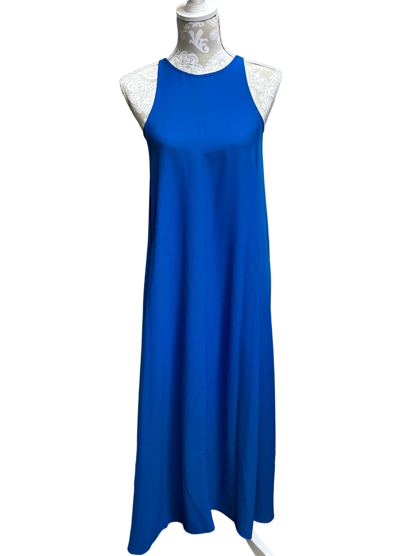 ME+EM BNWT Summer Maxi Dress Size 4 Oversized Cobalt Blue