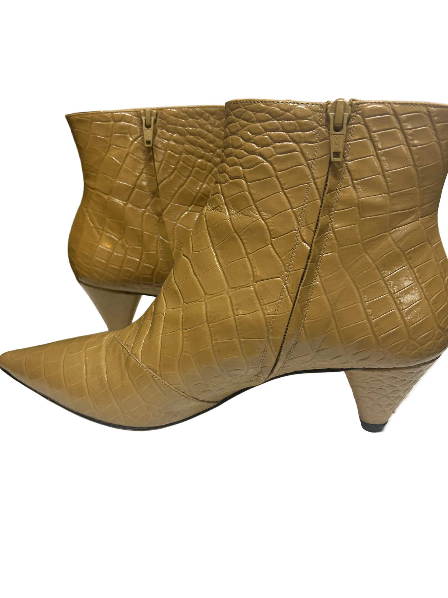 JOSEPH  Cone Heel Ankle Boots, Size 7 EU 40