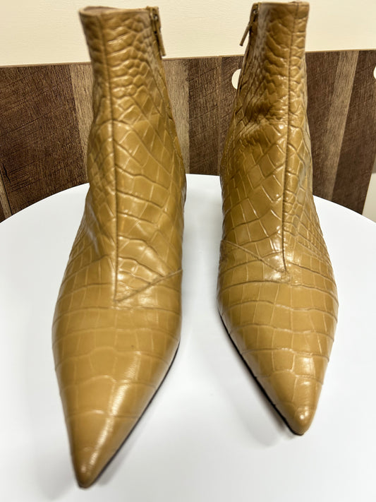 JOSEPH  Cone Heel Ankle Boots, Size 7 EU 40