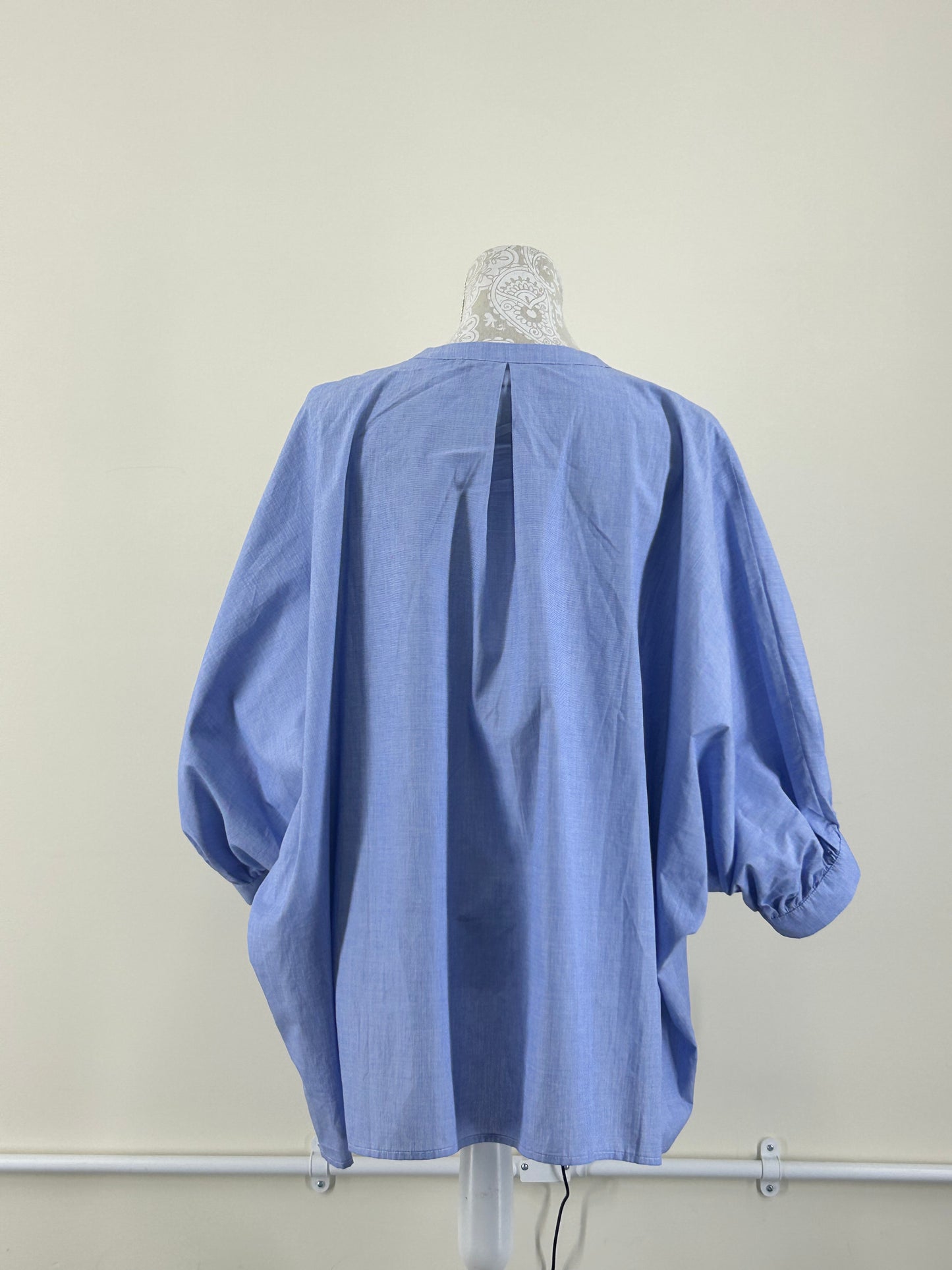 CHALK Oversized Shirt, Blue, 12