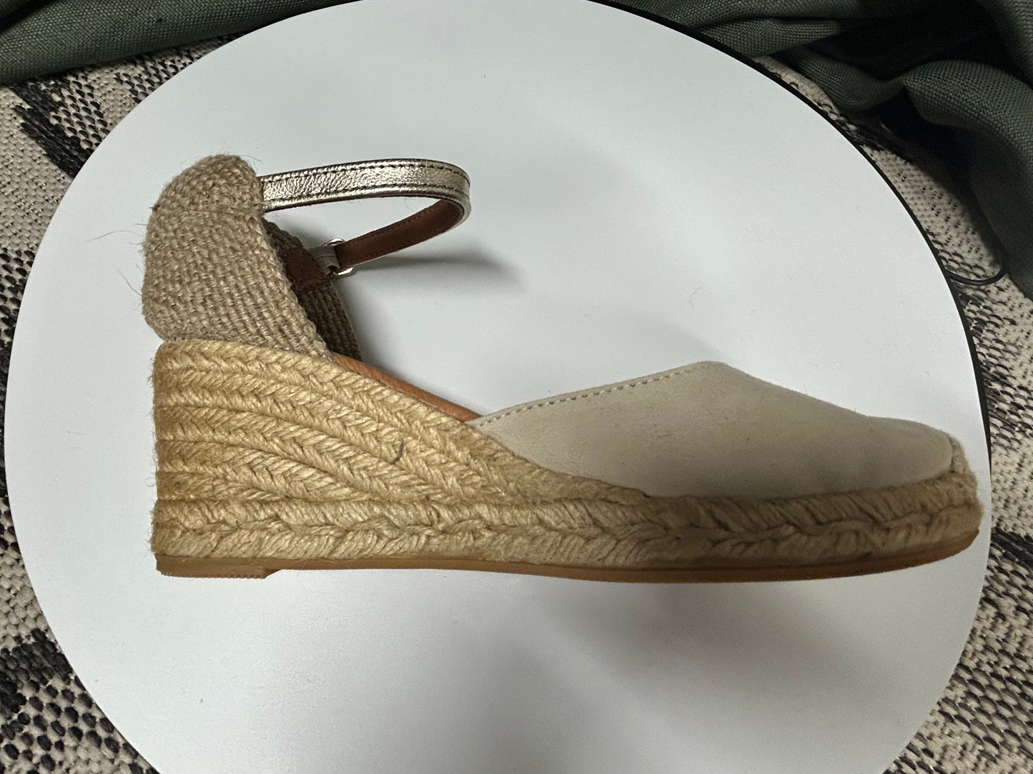 Lloret Suede Espadrille Sandals Size 5 & 6
