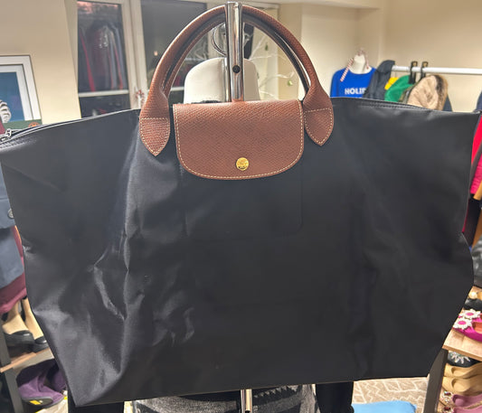 Longchamp  La Pliage Travel Bag, Black